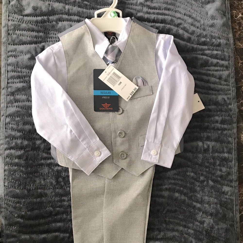 Dockers baby suit set